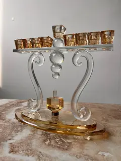 חנוכייה דגם מיראל | מוזהבת