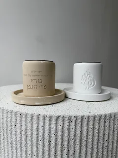 כוס קידוש בטון | סהרה שיש